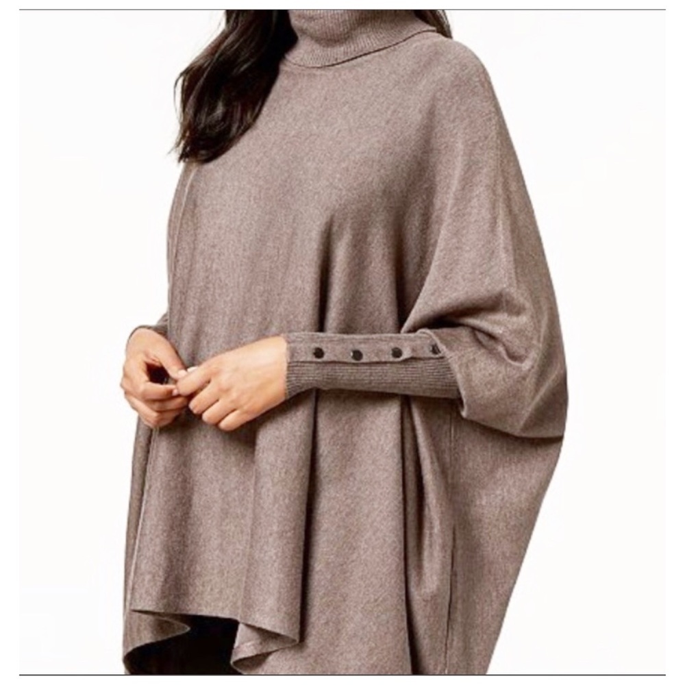 Alfani Turtleneck poncho sweater size Xs